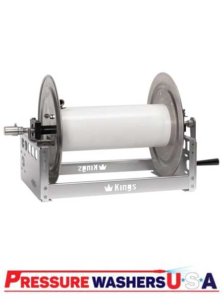 KR1A18 Kings 18" Aluminum Manual Hose Reel