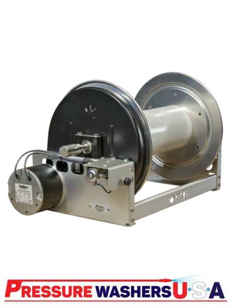 KR1A18E Kings 18" Aluminum Electric Hose Reel
