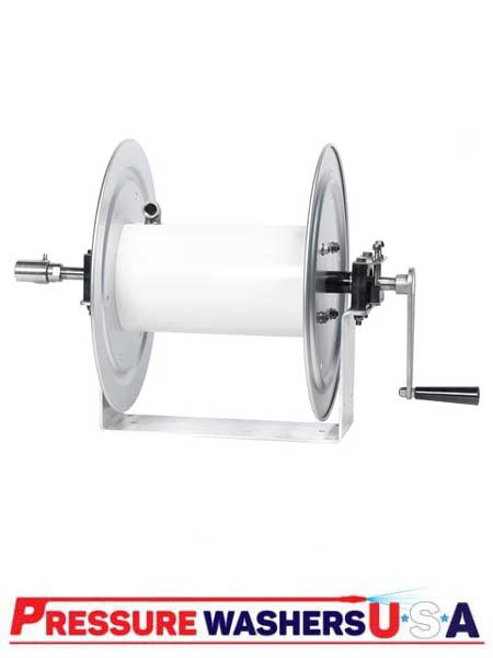 Kings 12" Aluminum U-Frame Manual Hose Reel