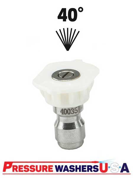 spray nozzle white tip